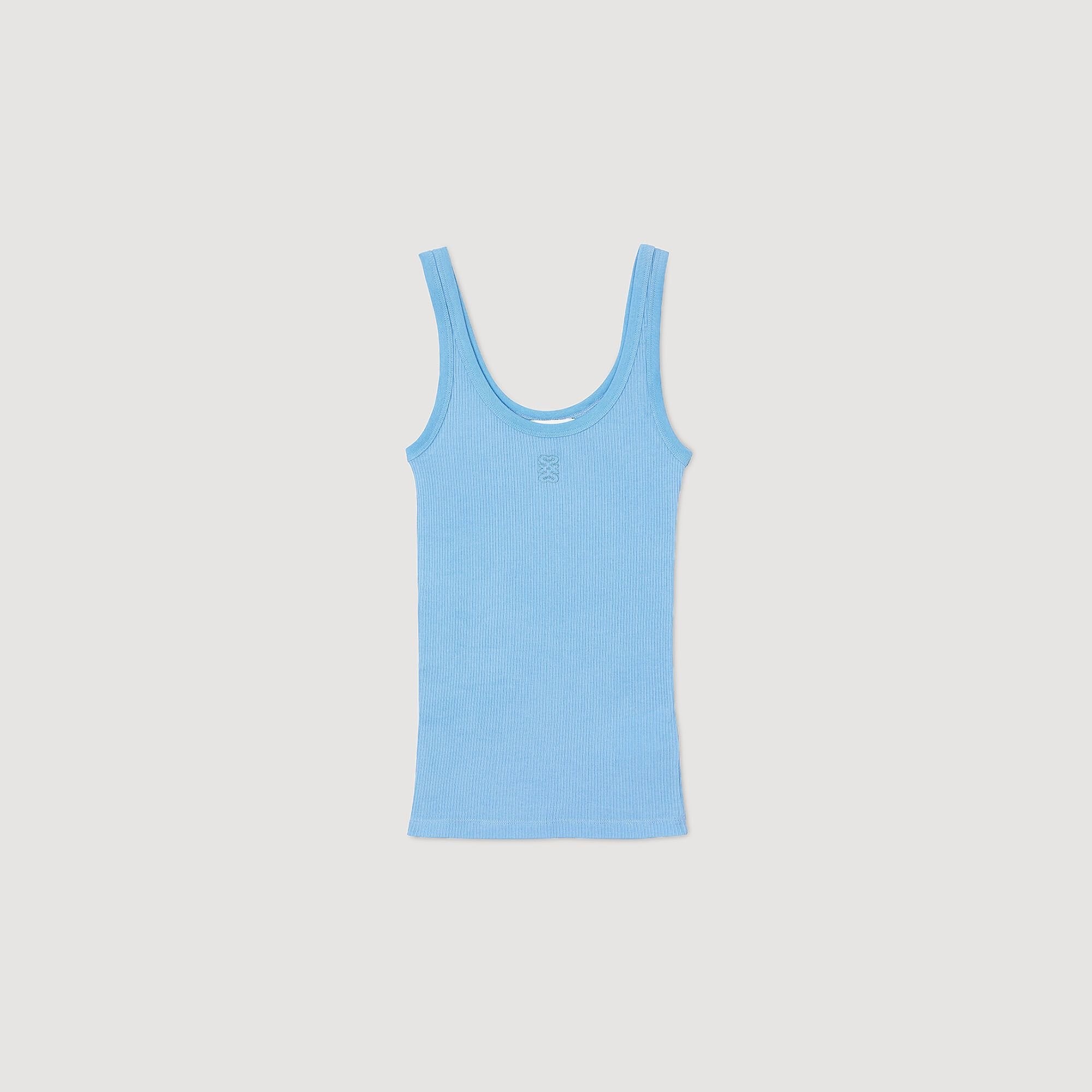 RIBBED VEST TOP - 6