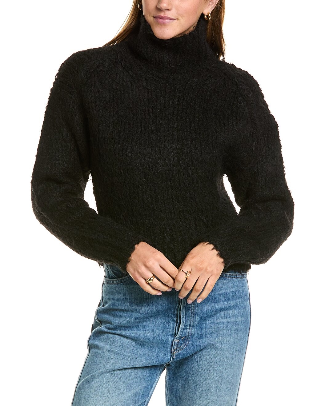 rag & bone Dillion Turtleneck Alpaca-Blend Sweater - 1
