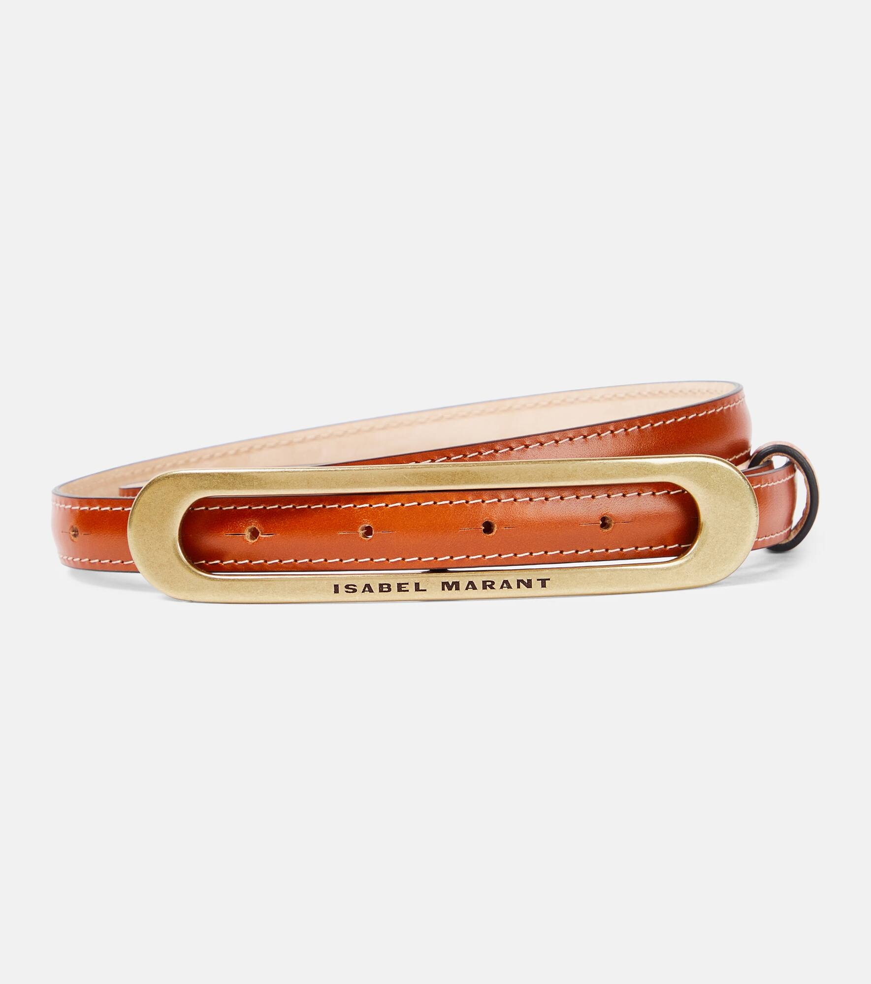 Leyden leather belt - 1