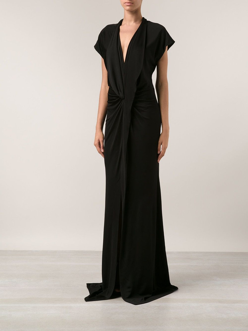 Givenchy draped evening gown outlook