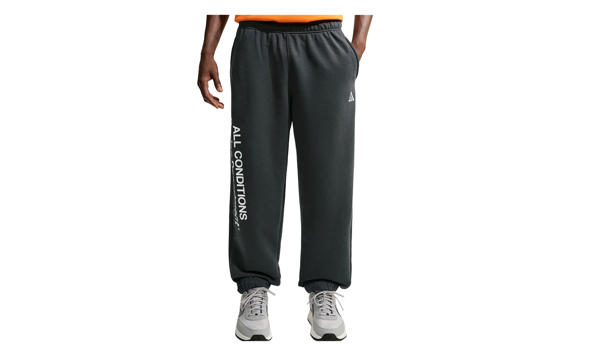 ACG Tuff Fleece Dri-FIT Pants "Dark Smoke Grey / White" IU8172 070 - 1