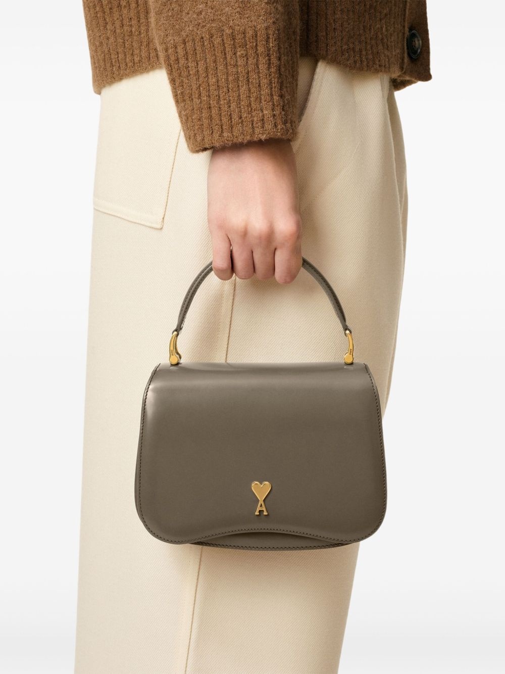 Paris Paris top-handle heart-logo tote bag - 2