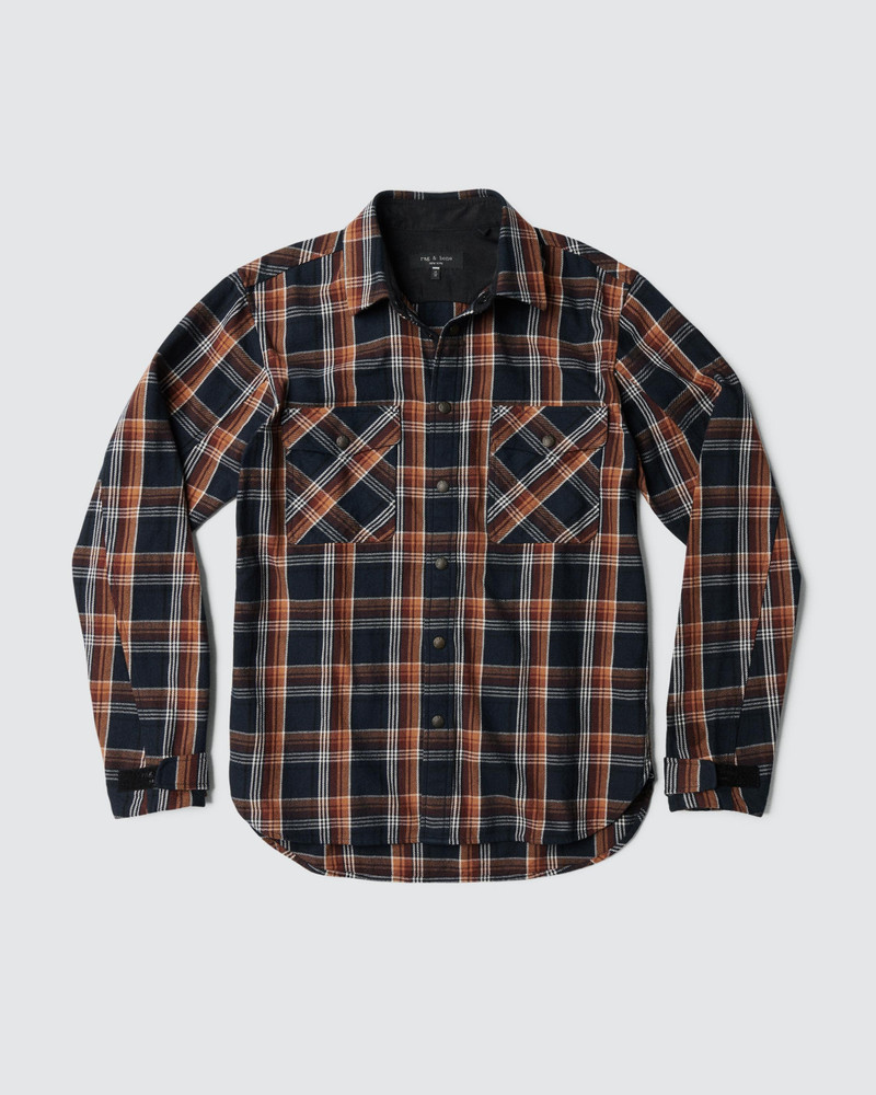 Engineered Japanese Cotton Jack Shirt Relaxed Fit Button Down Shirt 1