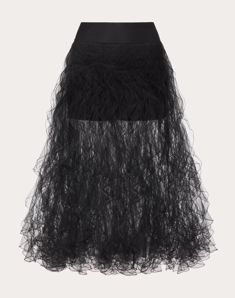 TULLE ILLUSIONE SKIRT - 1