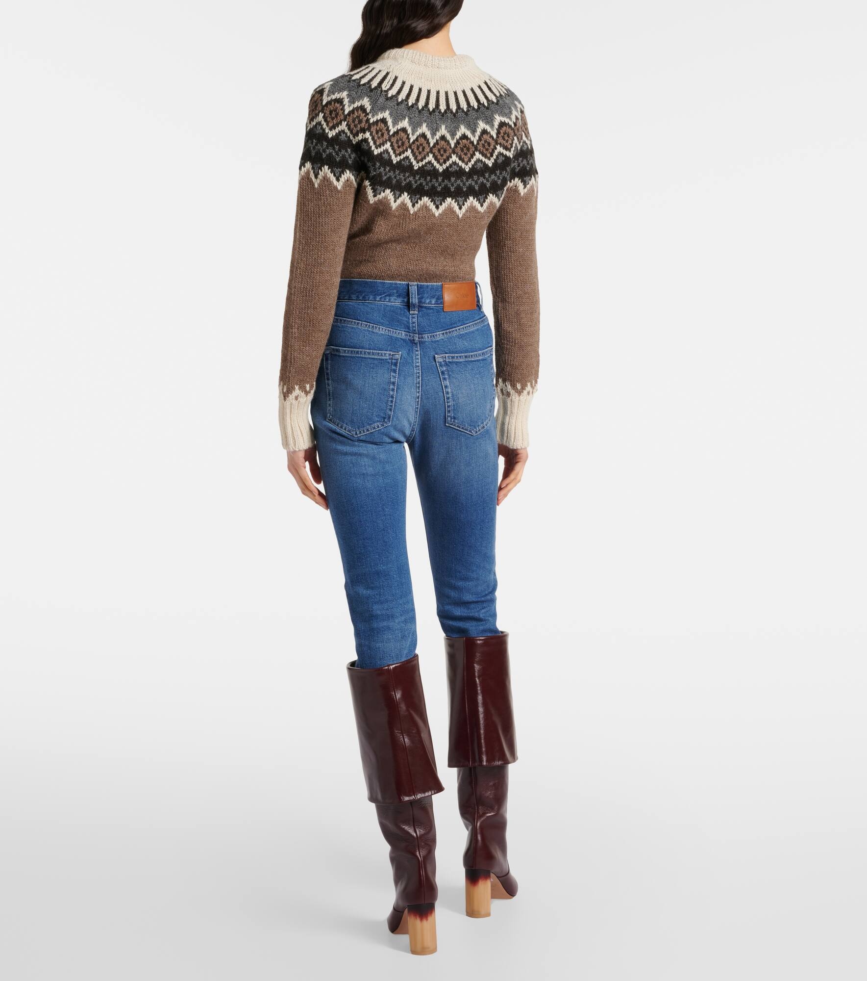 High-rise slim jeans - 3
