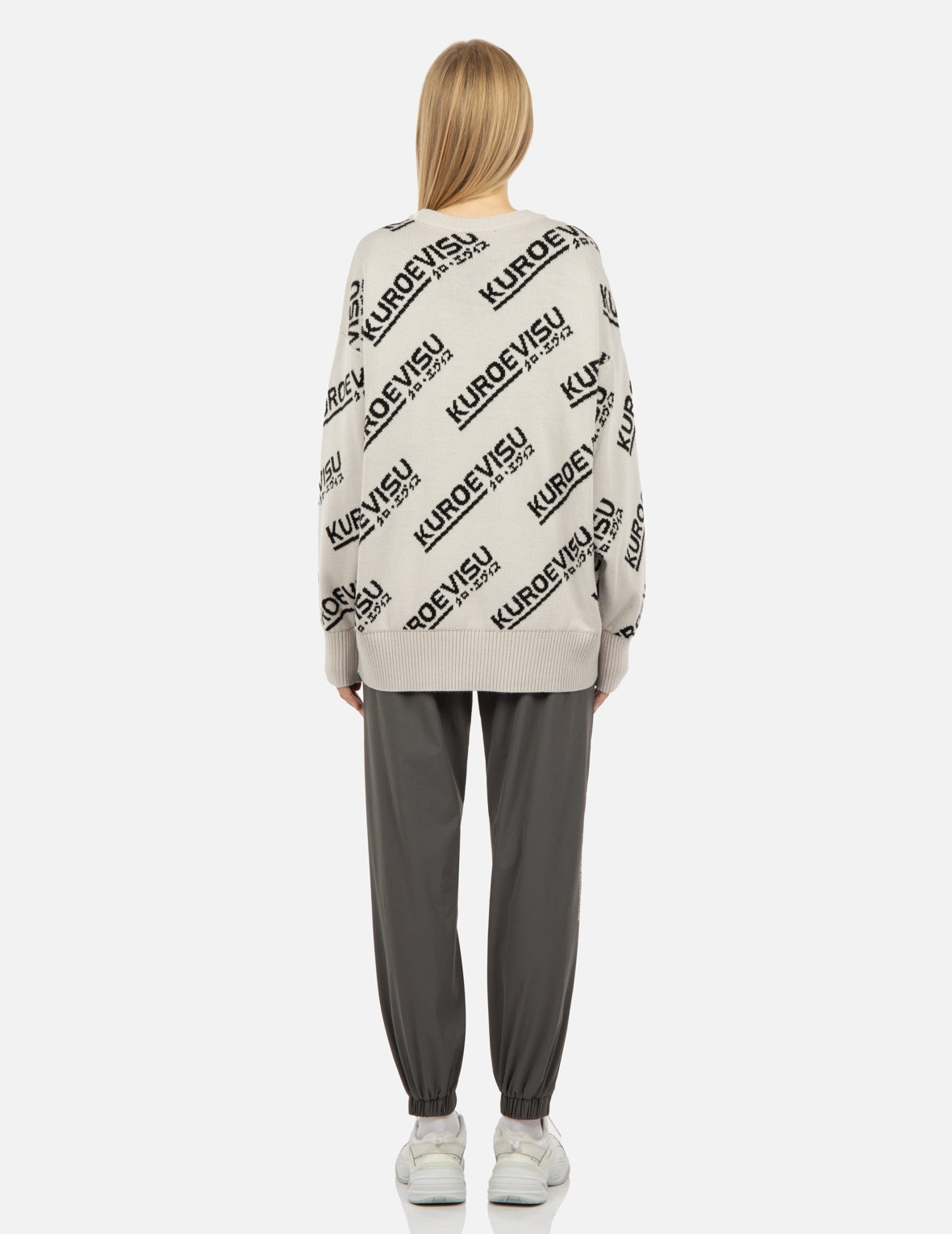 Monogram Intarsia Turtle Neck Sweater - 6
