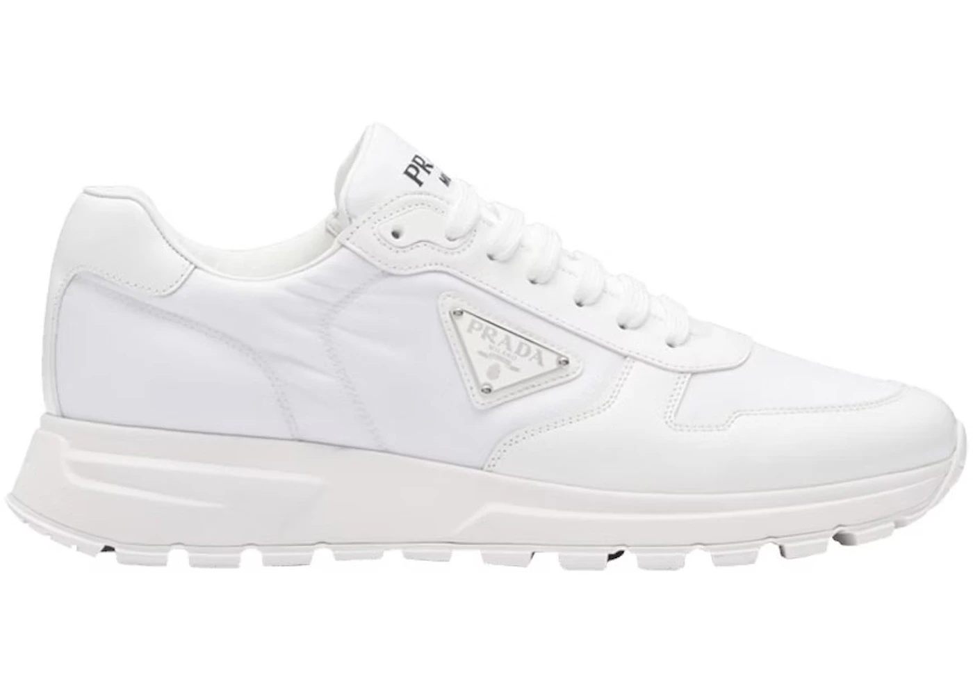 Prada Prax Re-Nylon Sneaker White - 1