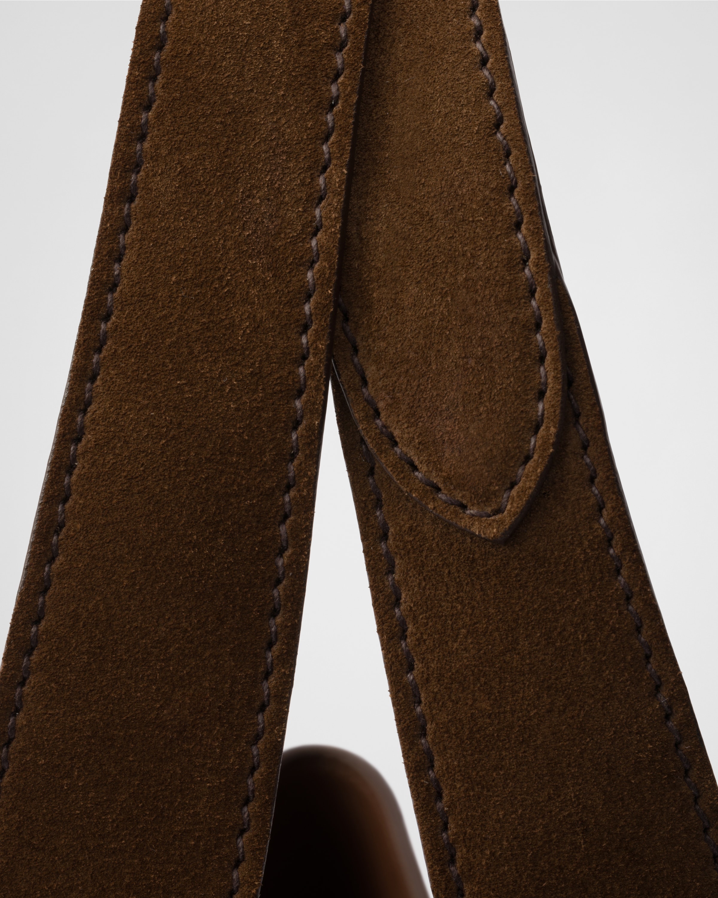 Mini suede shopping bag - 6