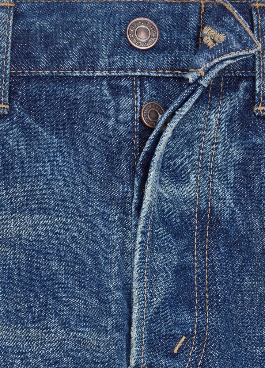 CELINE Lou jeans in vintage dark union wash denim | 24s