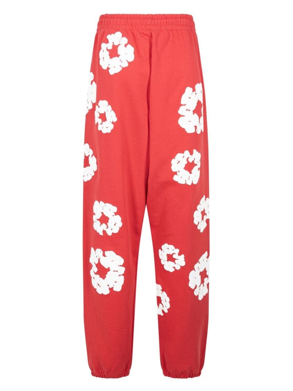 Cotton Wreath-print track pants - 2