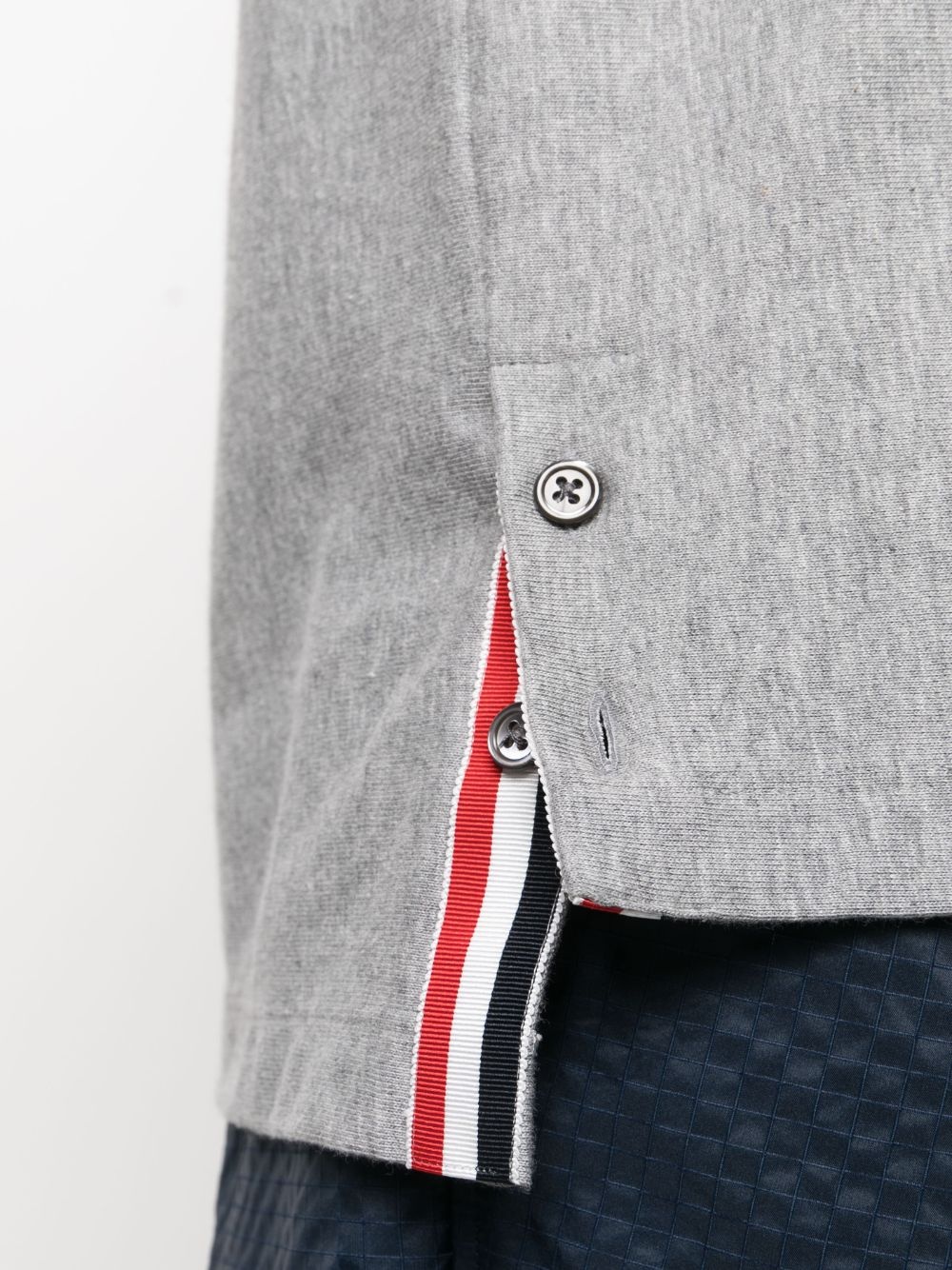 RWB stripe cotton T-shirt - 5