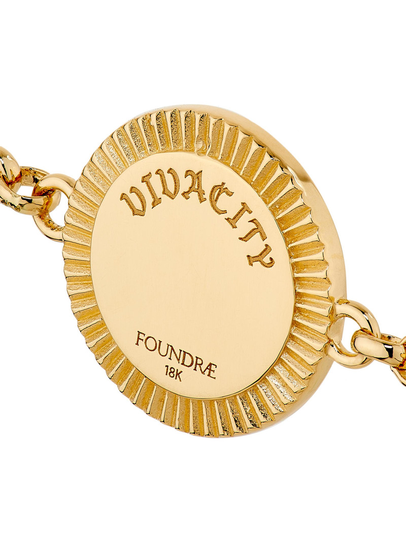 Women's Vivacity Two-Tone 18K Gold Charm Bracelet - Yellow Gold 3