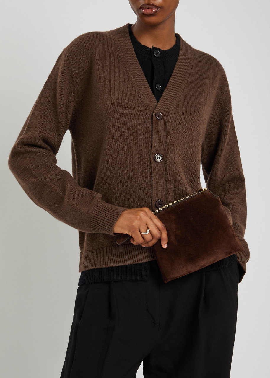 The Row Nu Mini Suede Cross-body bag - 6