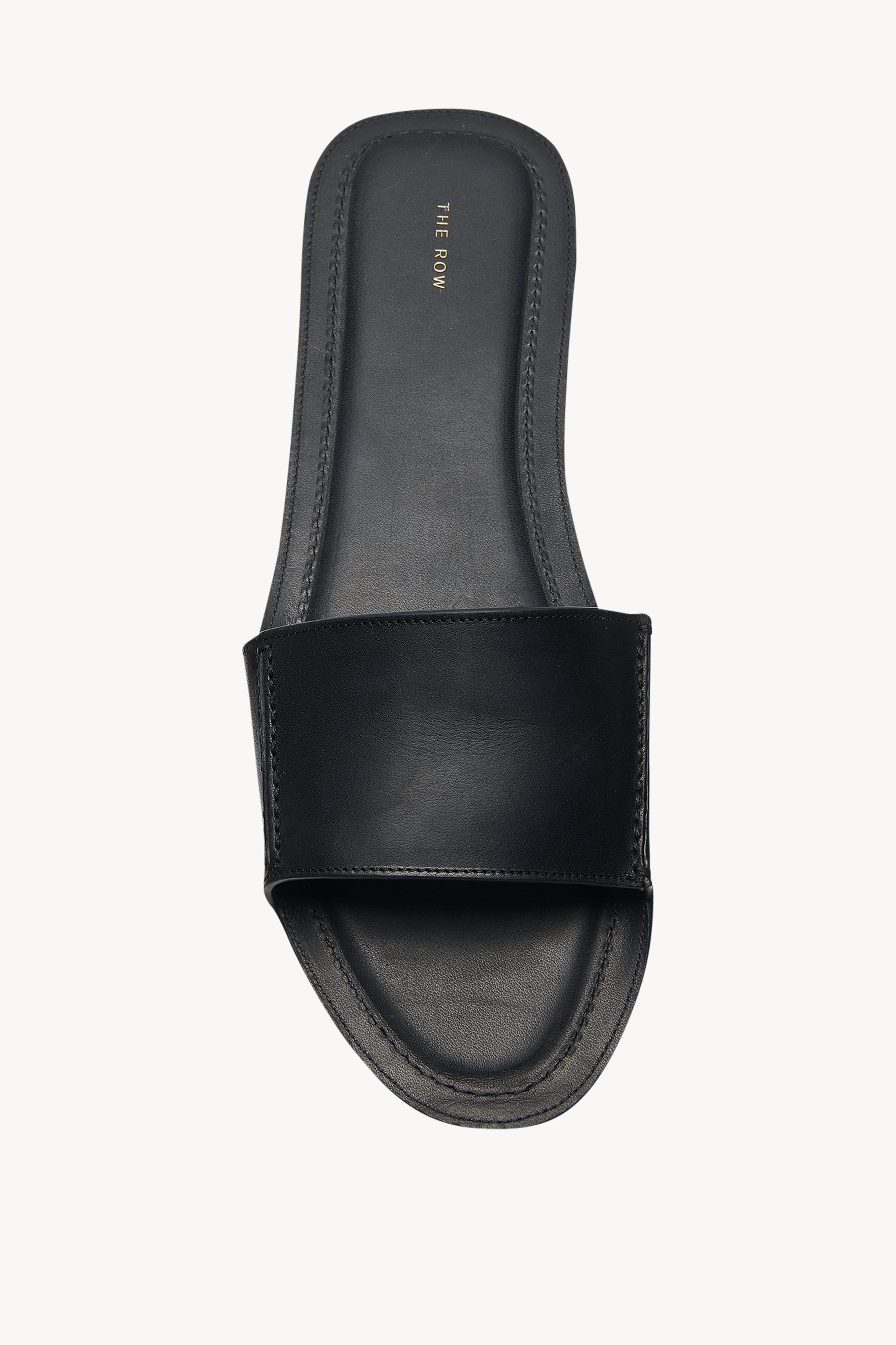 Sara Strap Slide in Leather - 3
