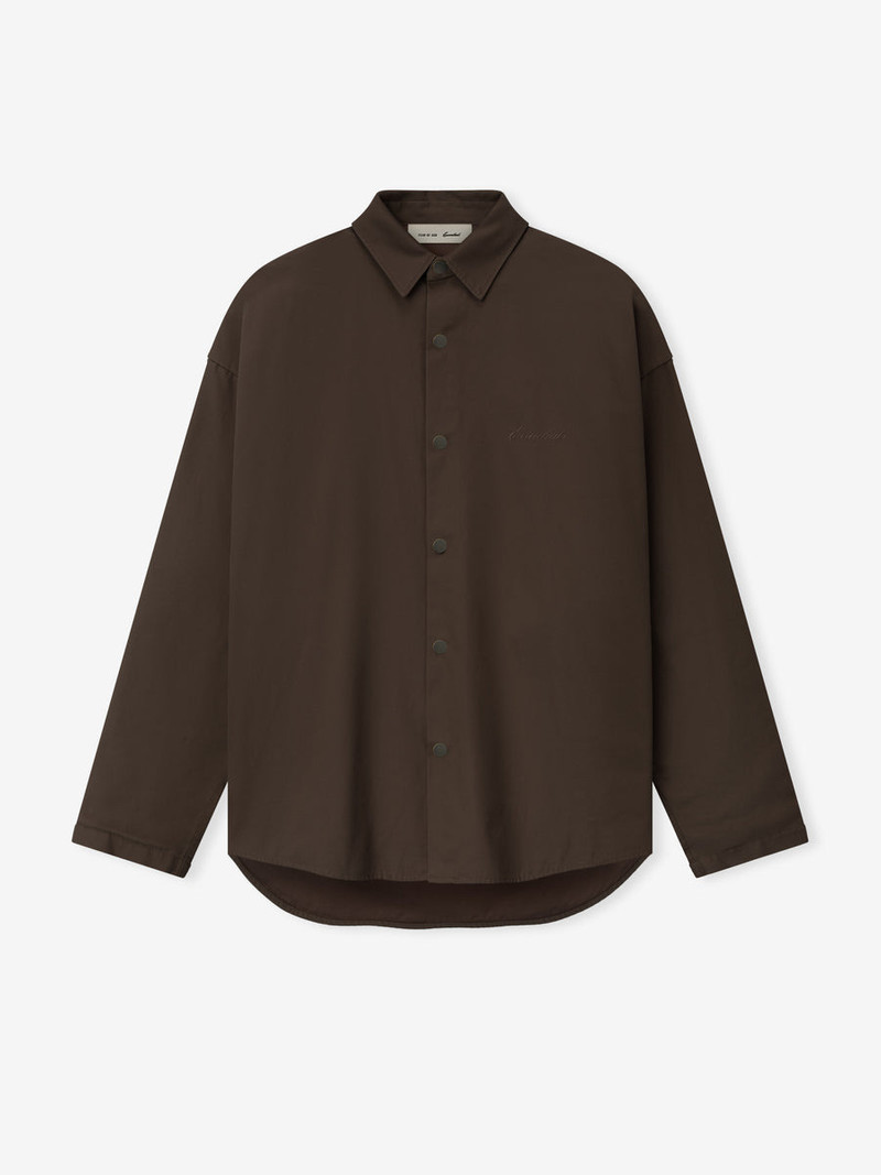 Cotton Canvas Overshirt - 1