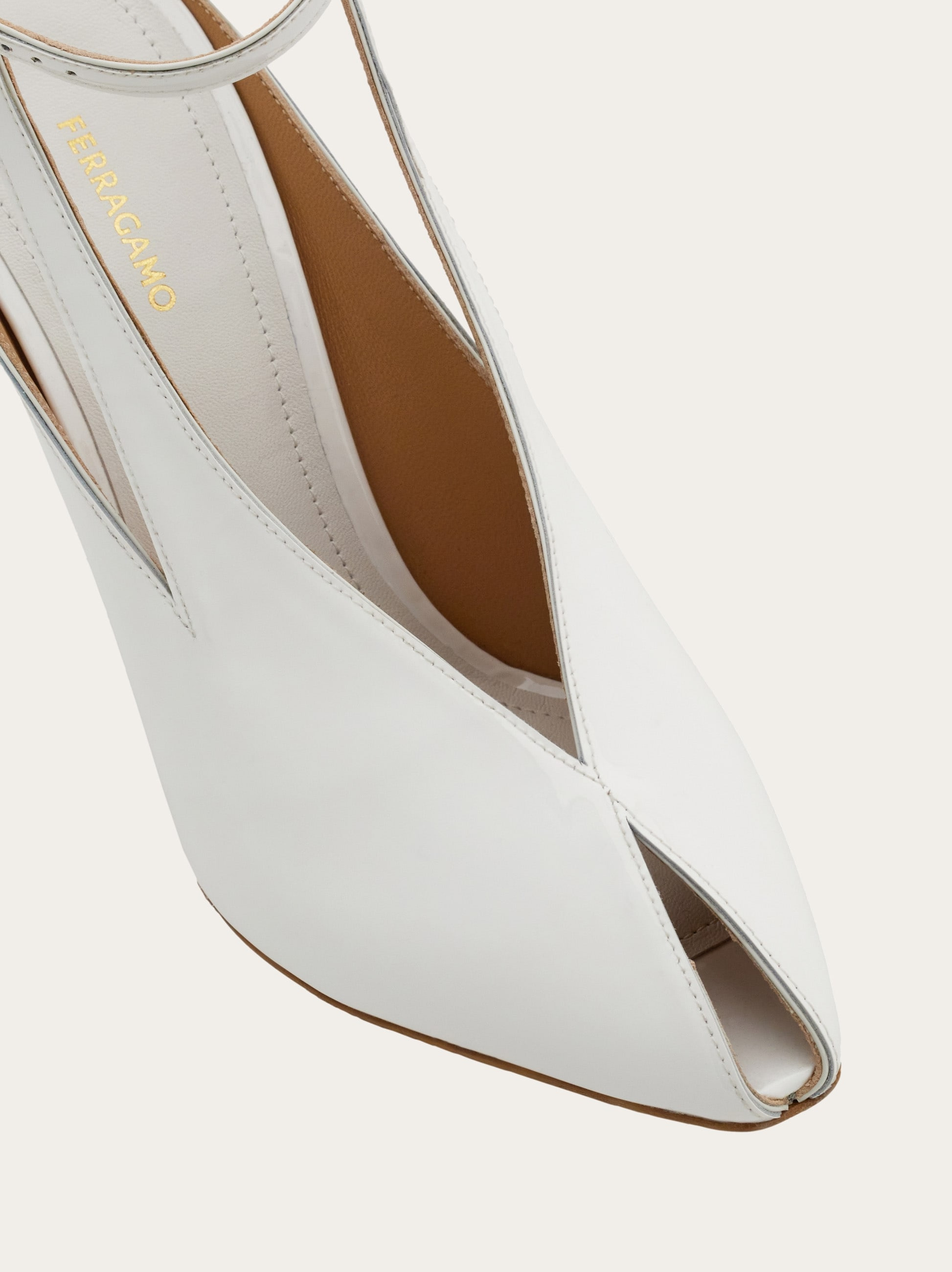 Peep toe wedge sandal - 6