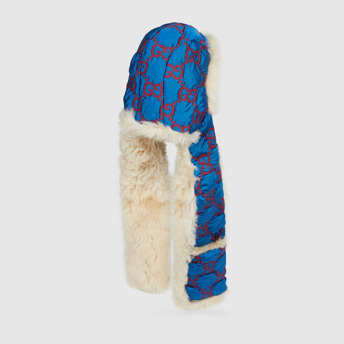 Nylon hooded scarf with pockets - 4