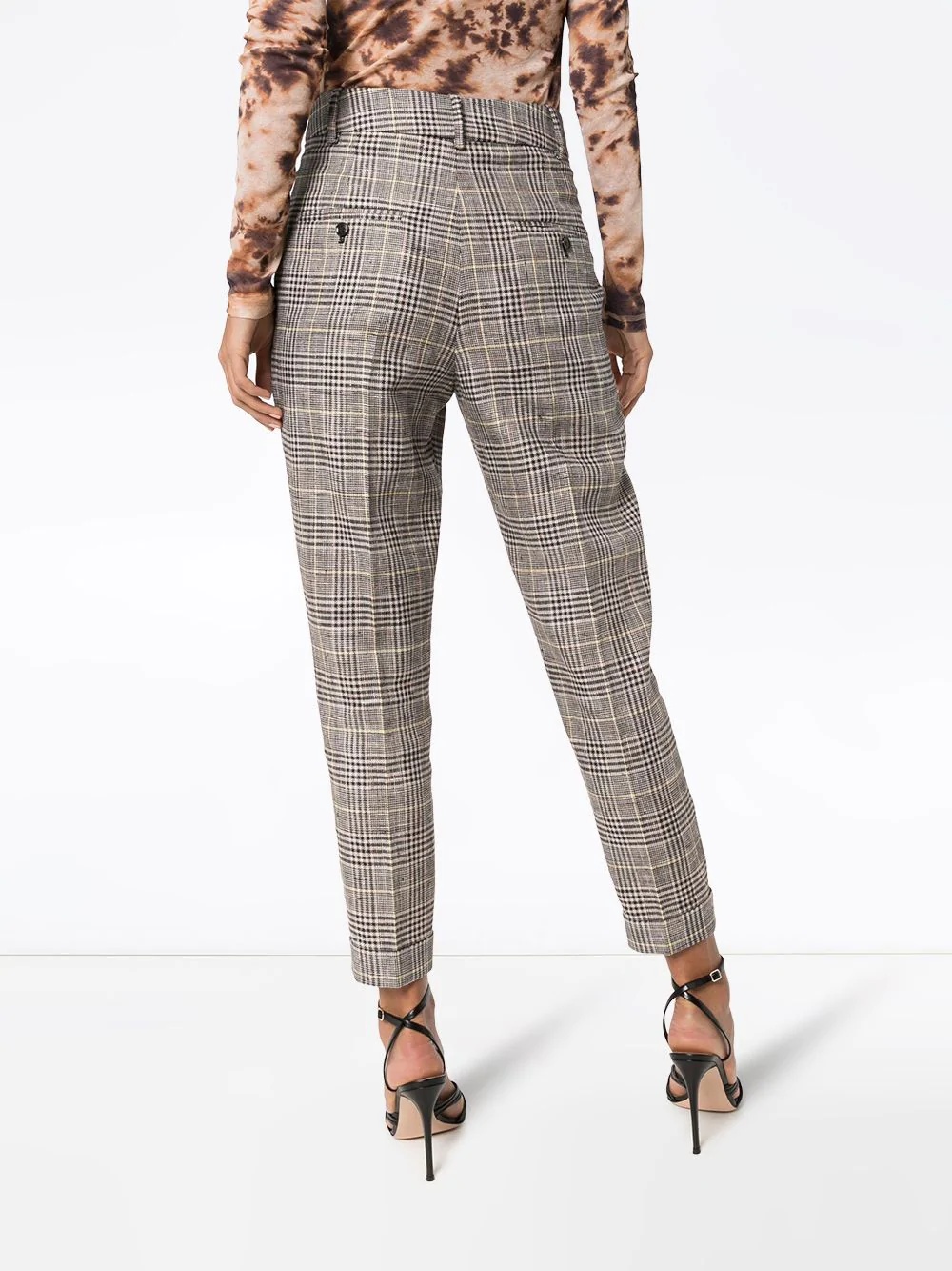 Ceyo checked trousers - 4