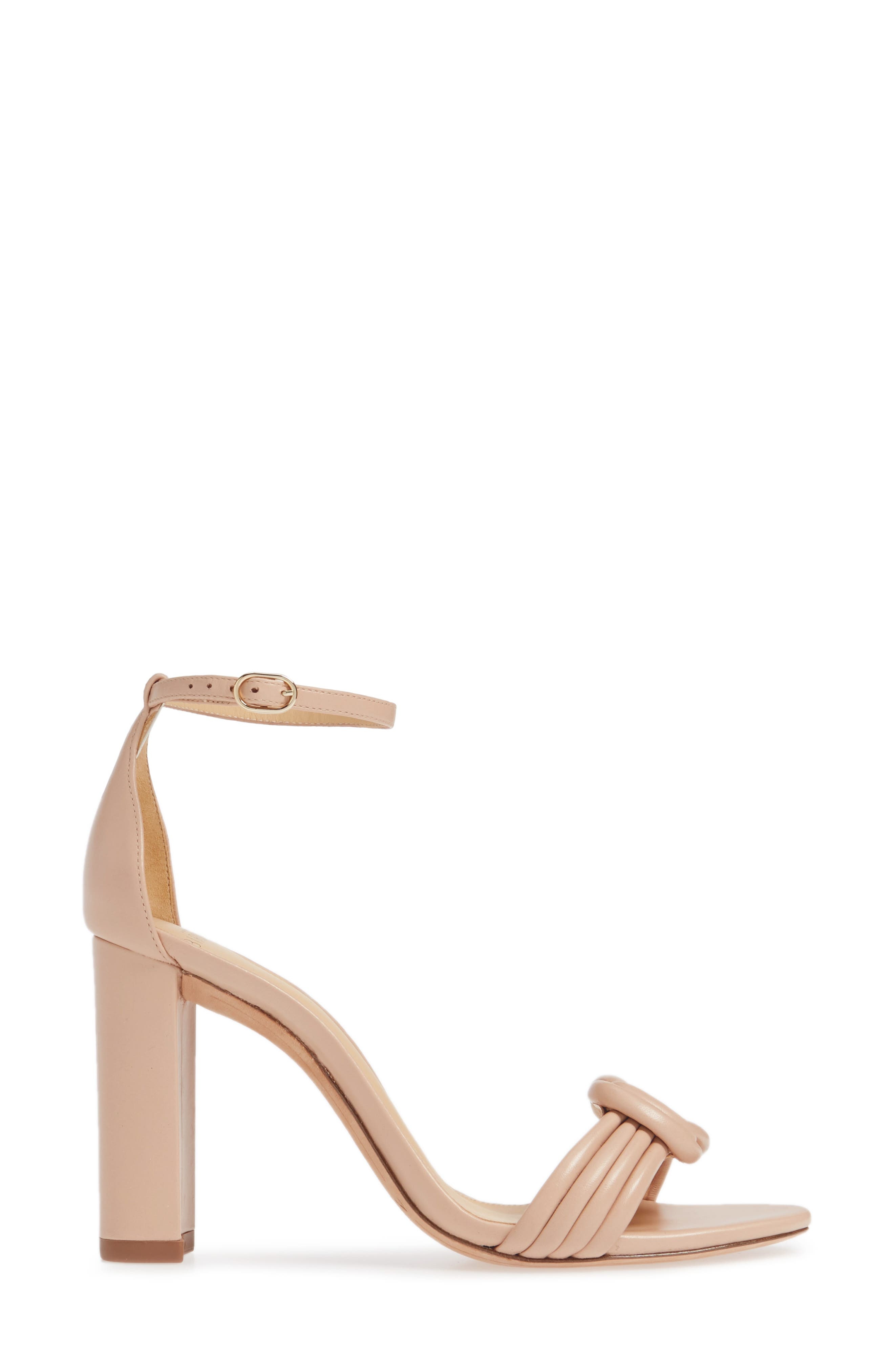 Alexandre Birman Chiara Knot Ankle Strap Sandal in Light Sand at Nordstrom - 3