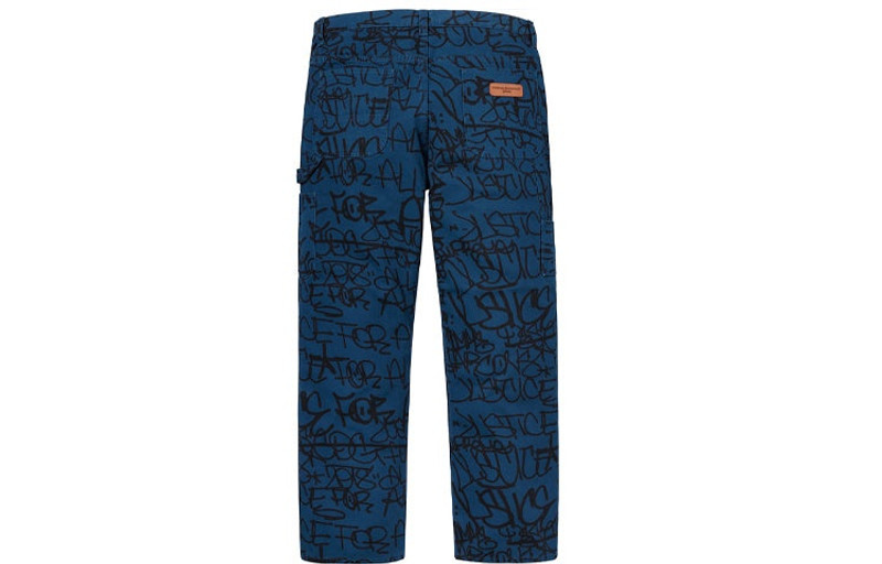 Supreme Supreme FW18 COMME des GARCONS Shirt Canvas Painter Pant Navy SUP-FW18-410 outlook
