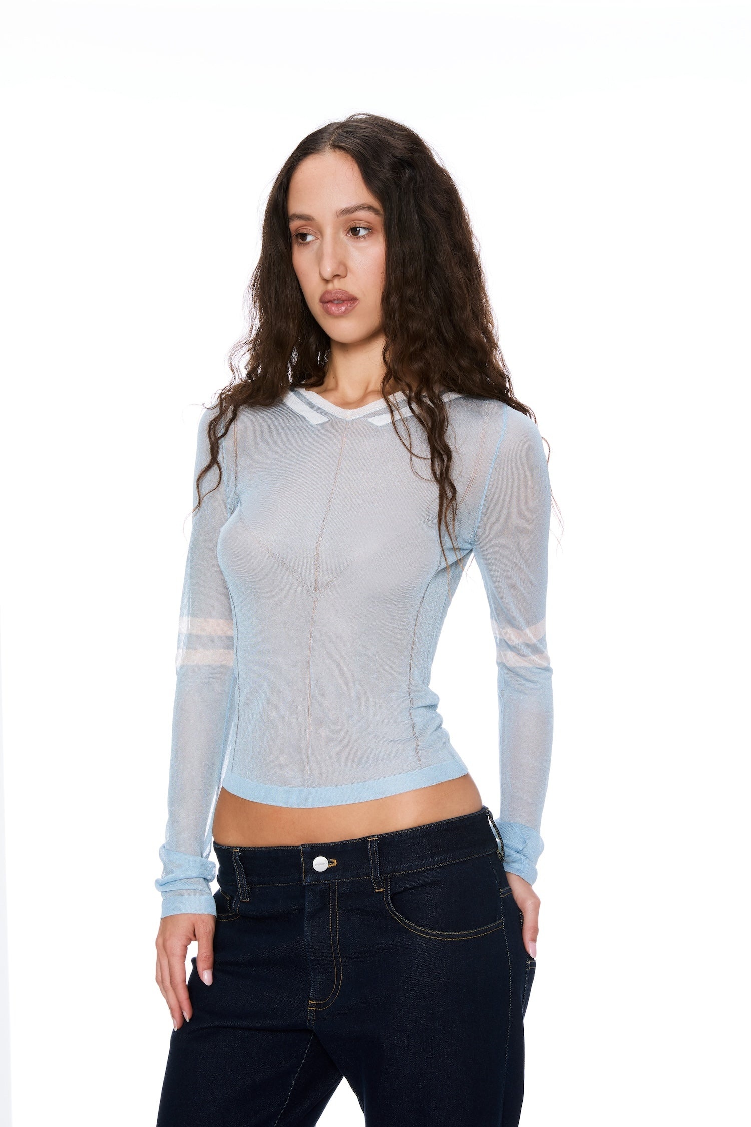 MONICA TOP - PERIWINKLE - 5