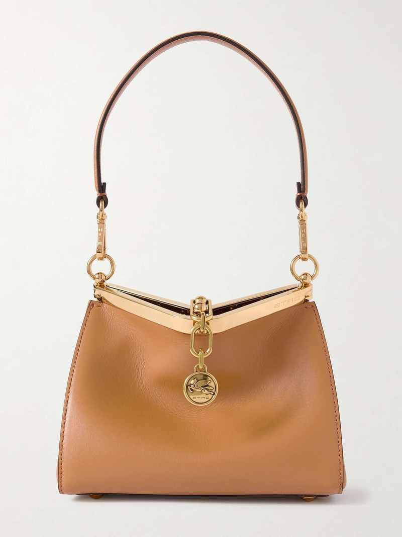 Vela small leather shoulder bag - 1