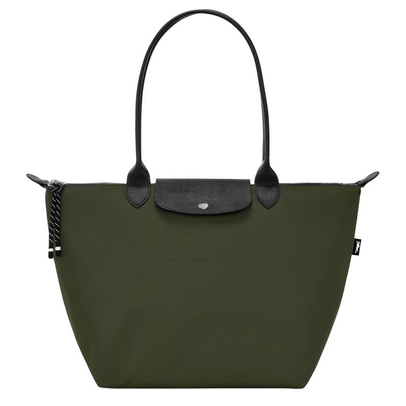 Le Pliage Energy L Tote bag Khaki - Canvas 1