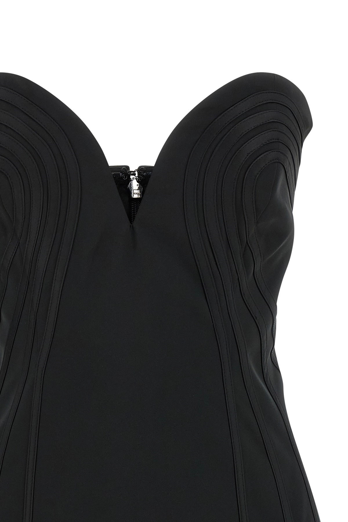'Satin Mini' dress - 4