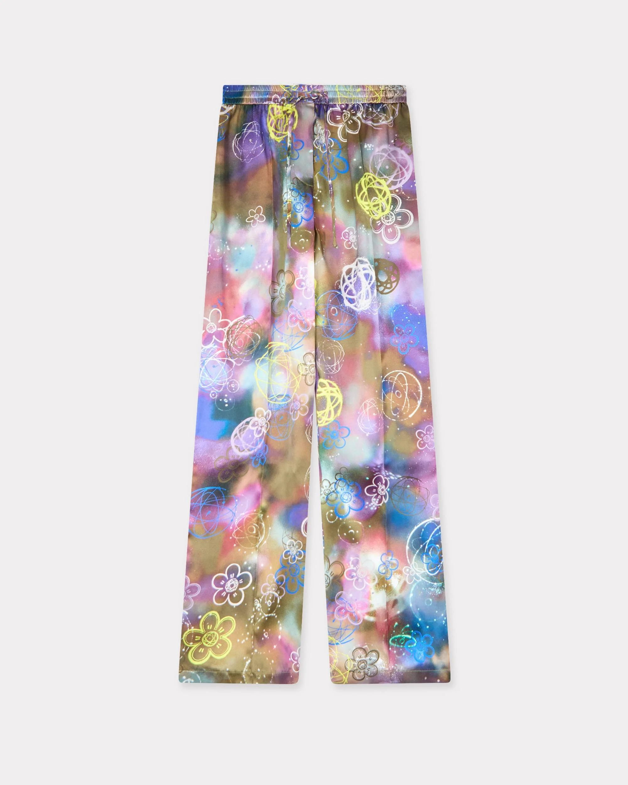 'Kenzo x Futura 2000' pants in silk - 1