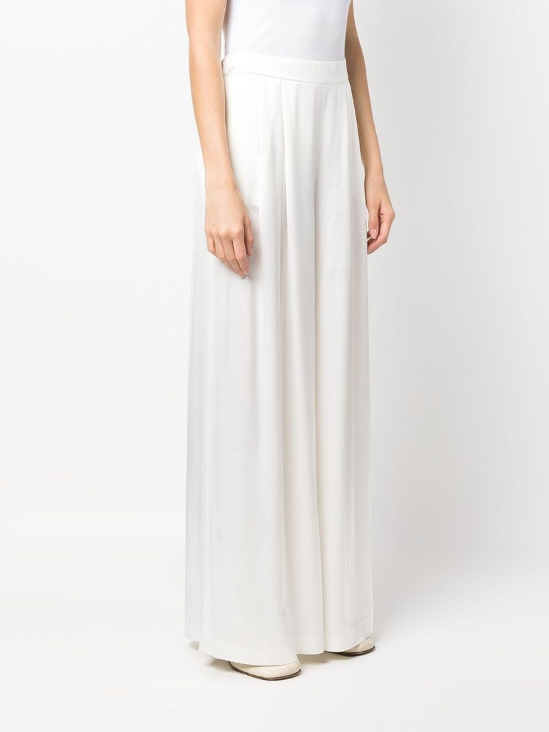 pleated wide-leg trousers 3