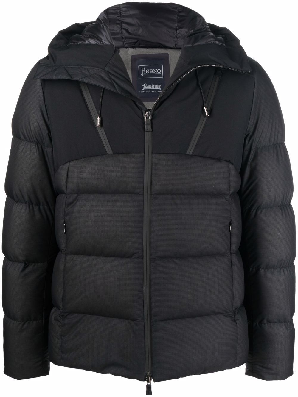 quilted down puffer jacket - 1