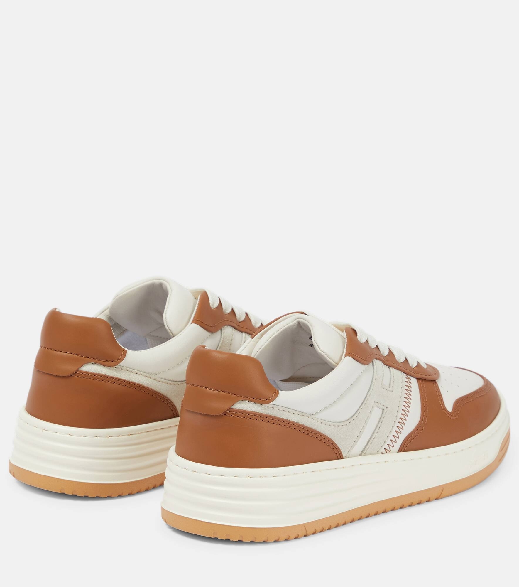 H630 leather sneakers - 3