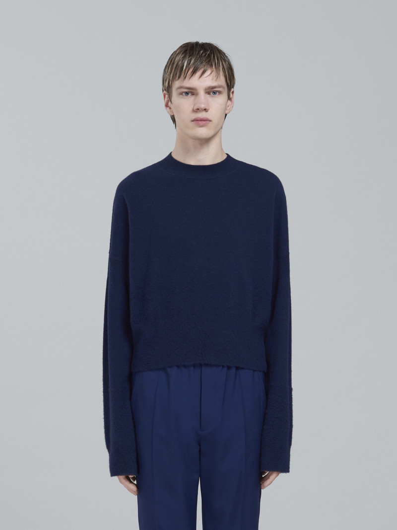 Marni LOGO CASHMERE CREWNECK SWEATER outlook