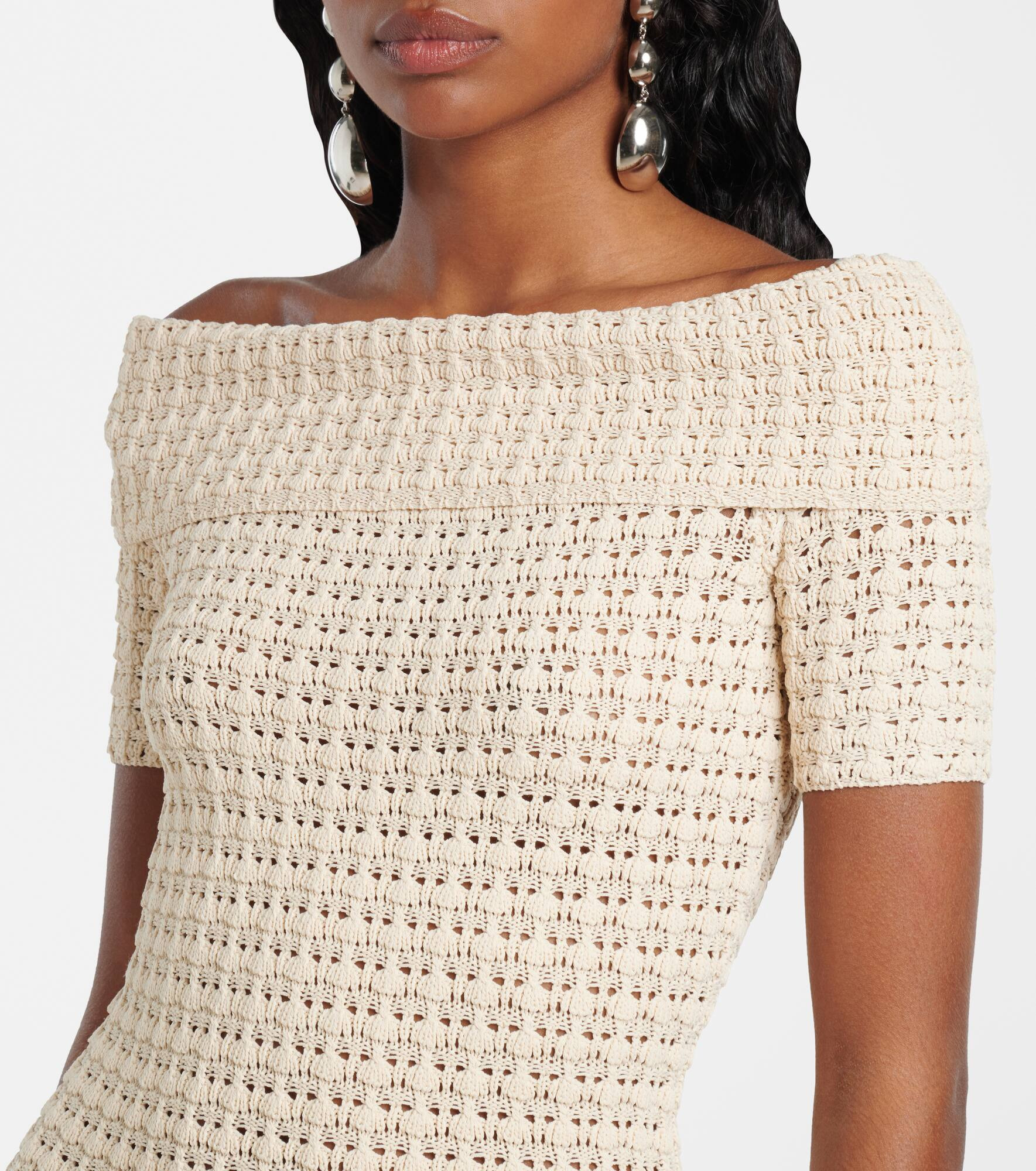 Charlottega crochet minidress - 4