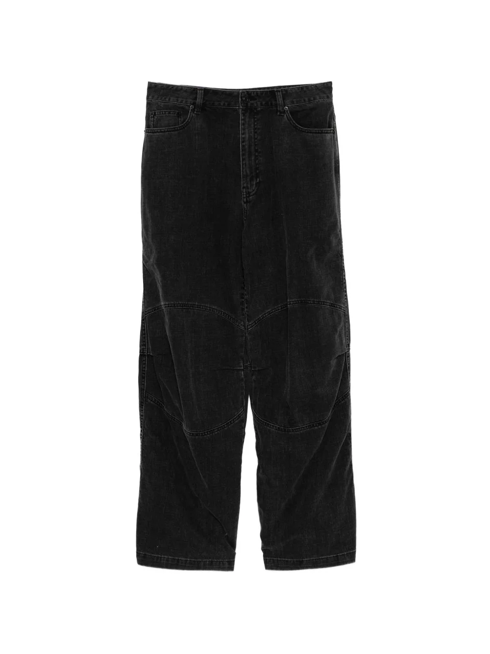 logo-patch jeans - 1