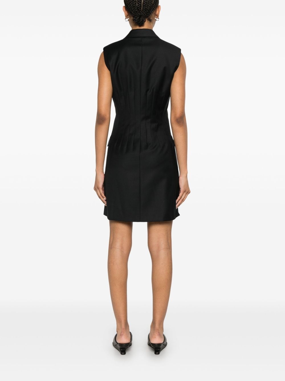 waisted blazer dress - 4