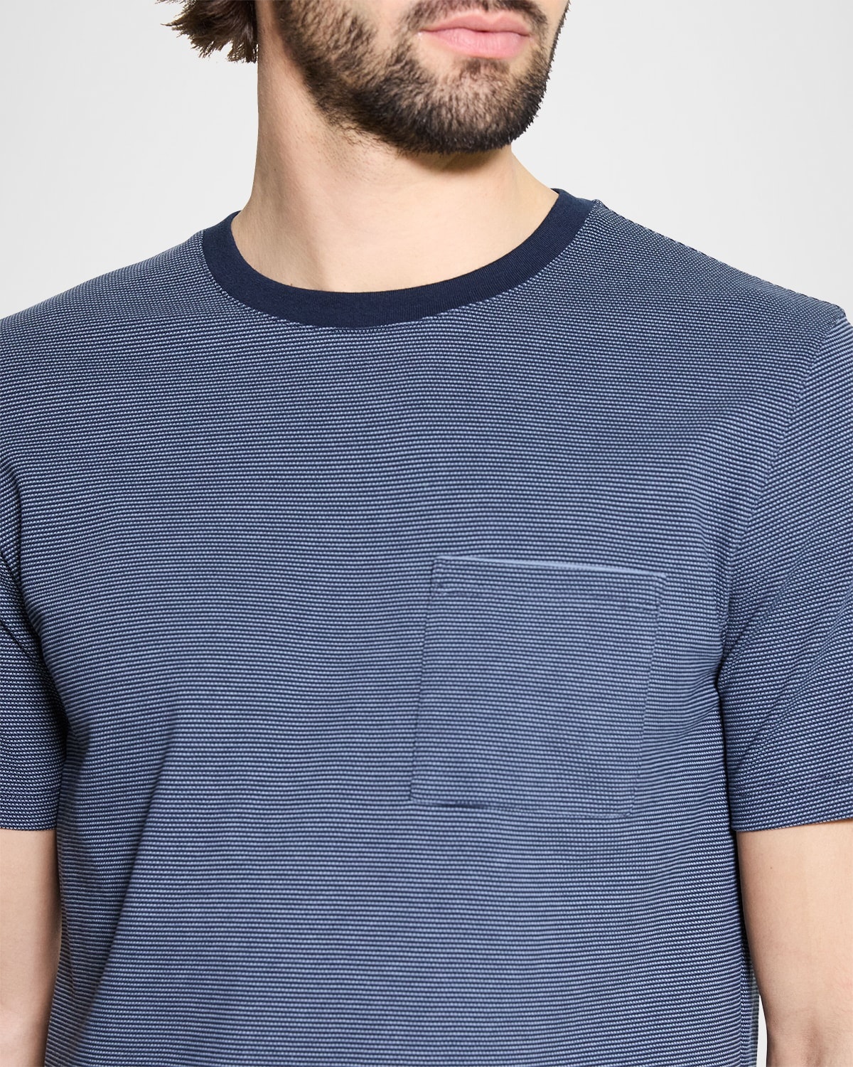 Men's Birdseye Pique Pocket T-Shirt - 5