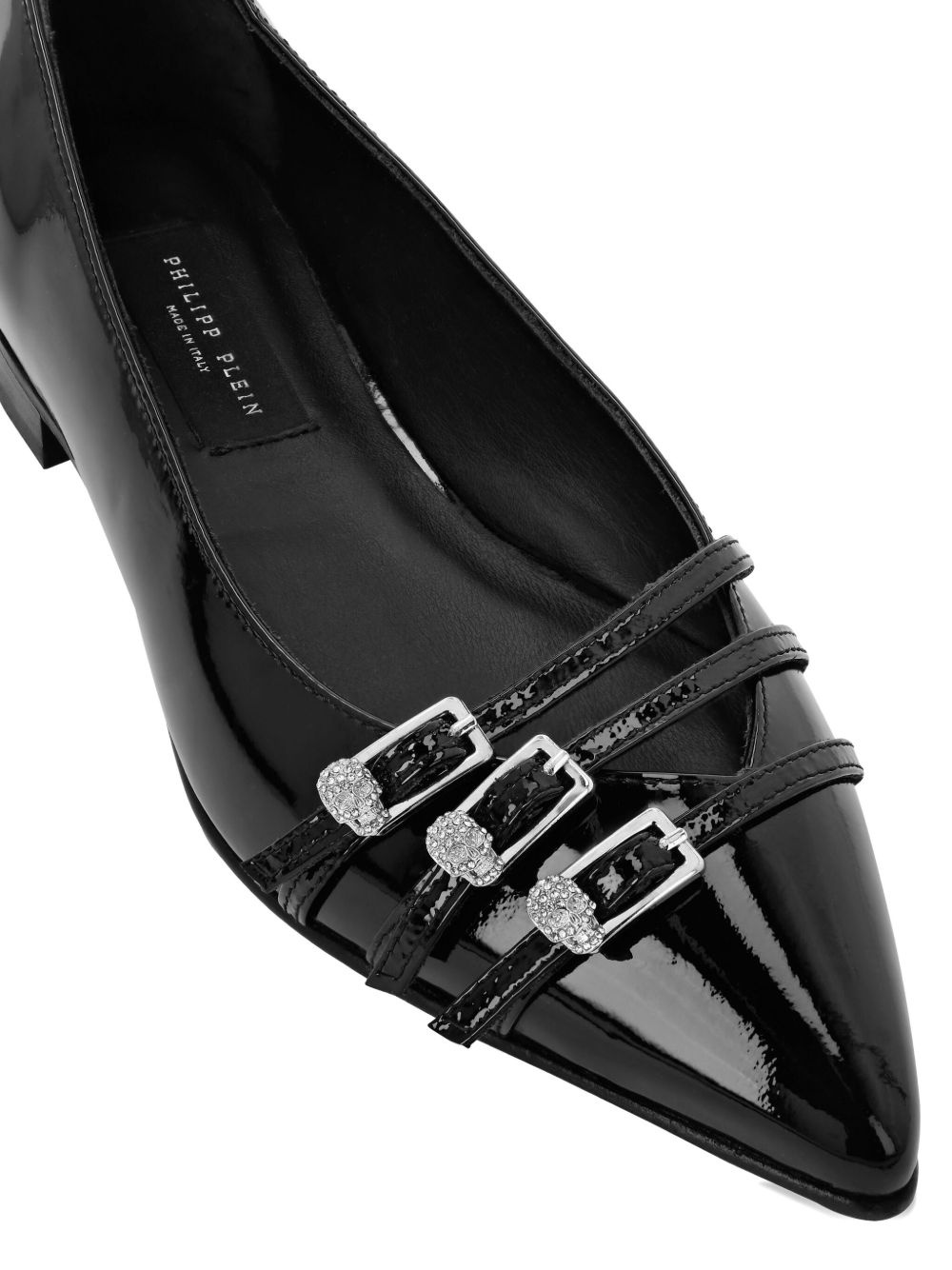 multi-strap ballet flats - 4