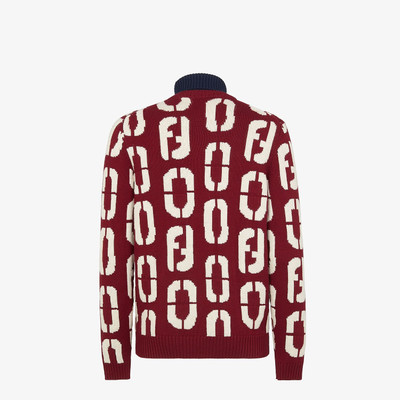 FENDI Red wool sweater outlook