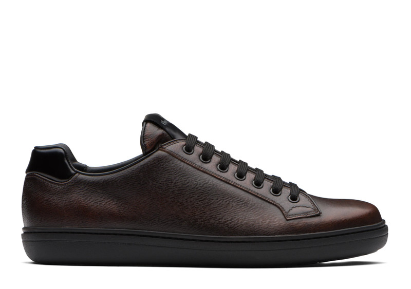 Boland plus 2
St James Leather Classic Sneaker Brandy/black 1