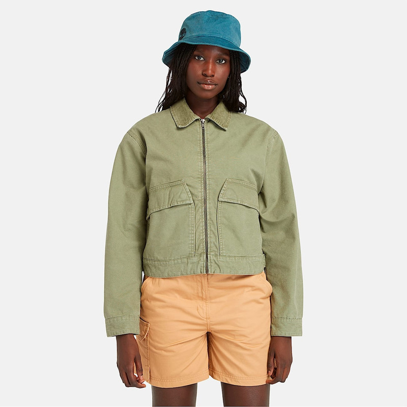 Timberland Women's Strafford Washed Canvas Jacket outlook