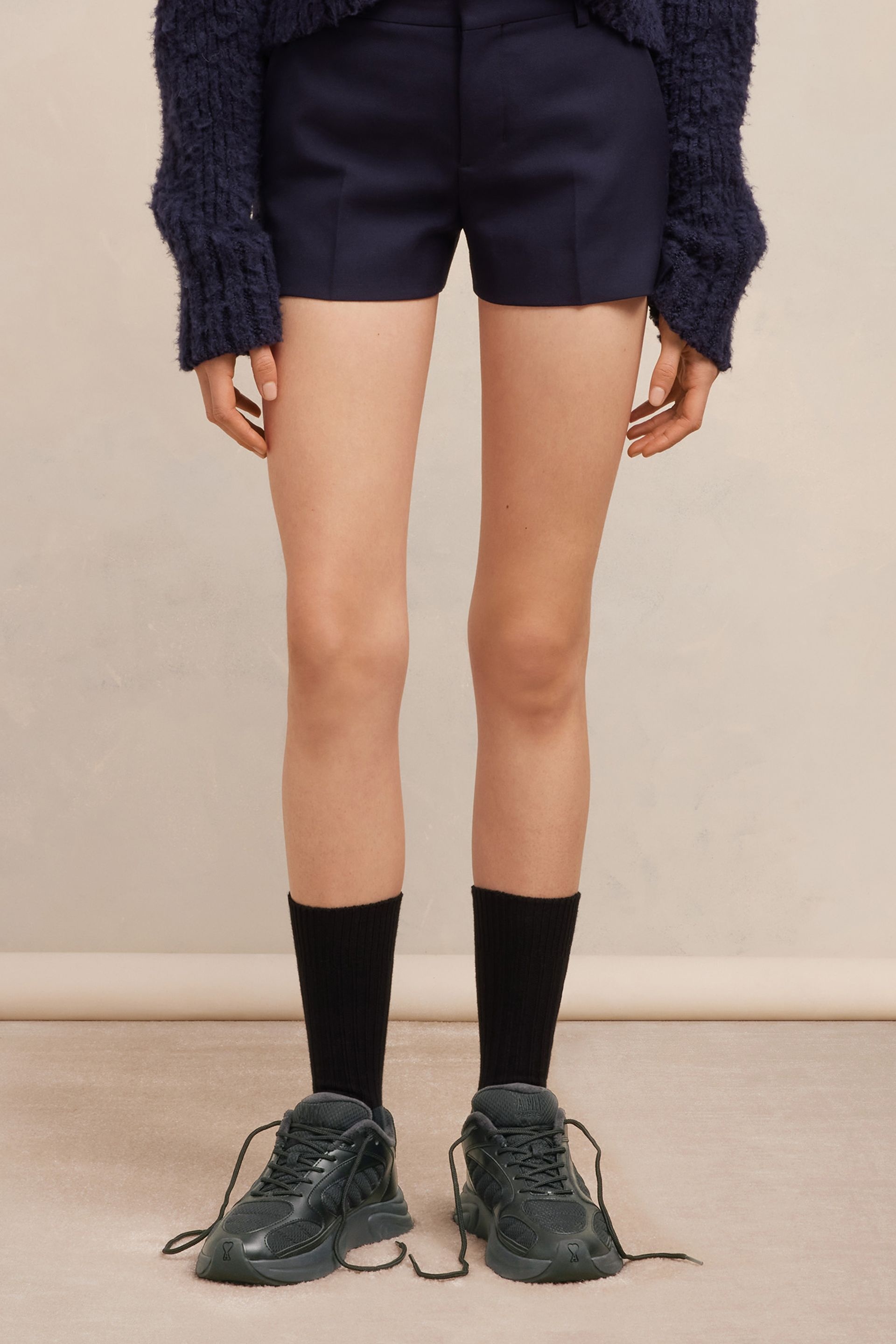 【AMI PARIS】アミ SN2023 ロートップ スニーカー ブラック Ami Sn2023 low-top sneakers in black - Ami Paris | Mytheresa