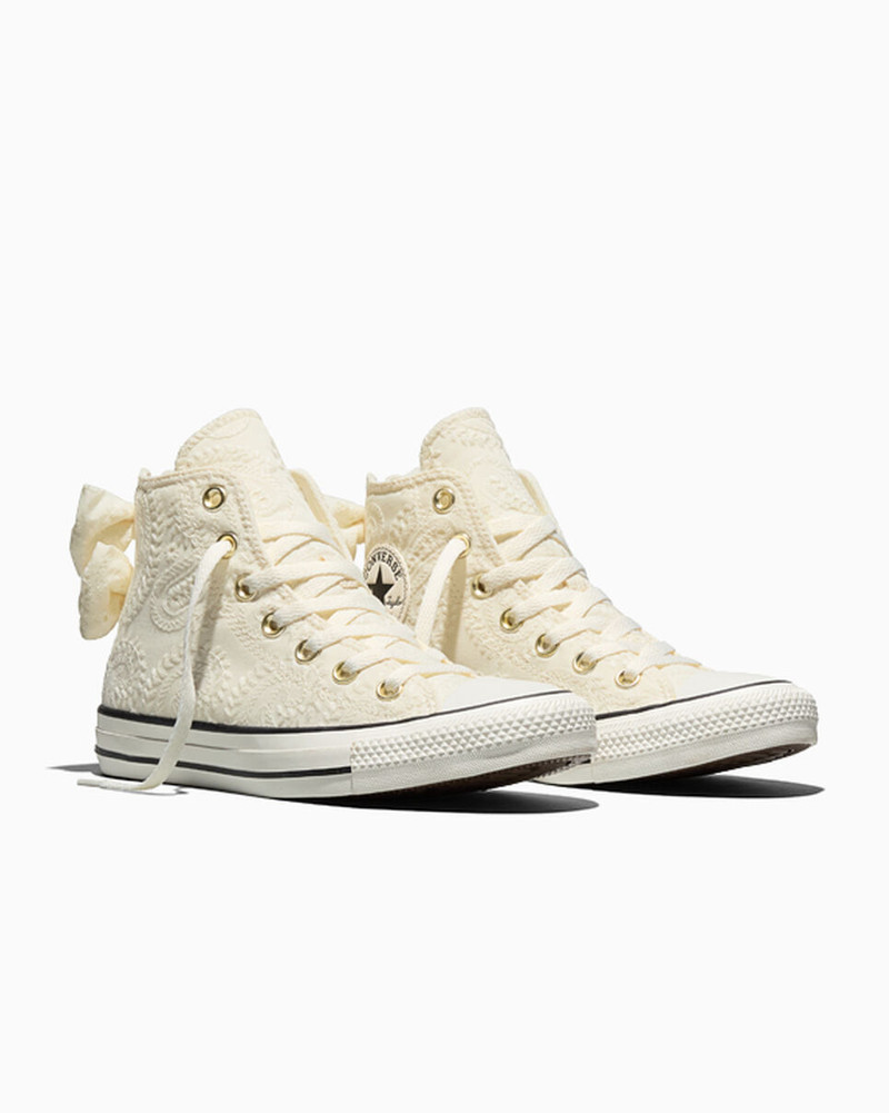 Chuck Taylor All Star Bow Embroidered Paisley 3