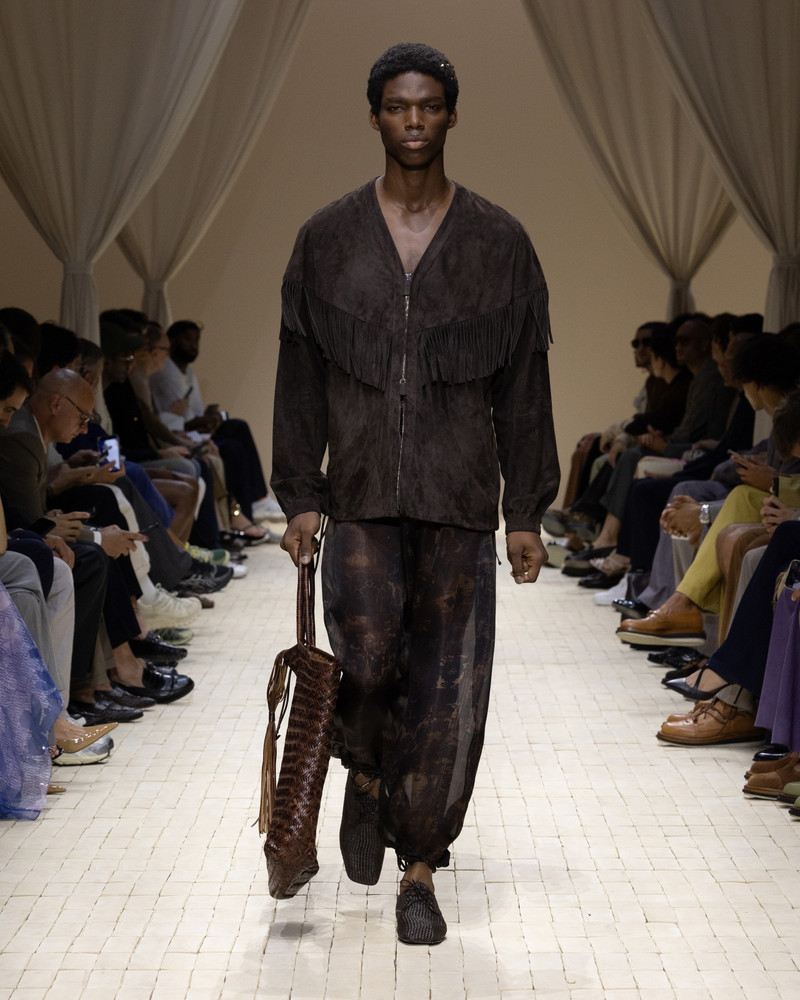 EMPORIO ARMANI GOATSKIN BLOUSON outlook