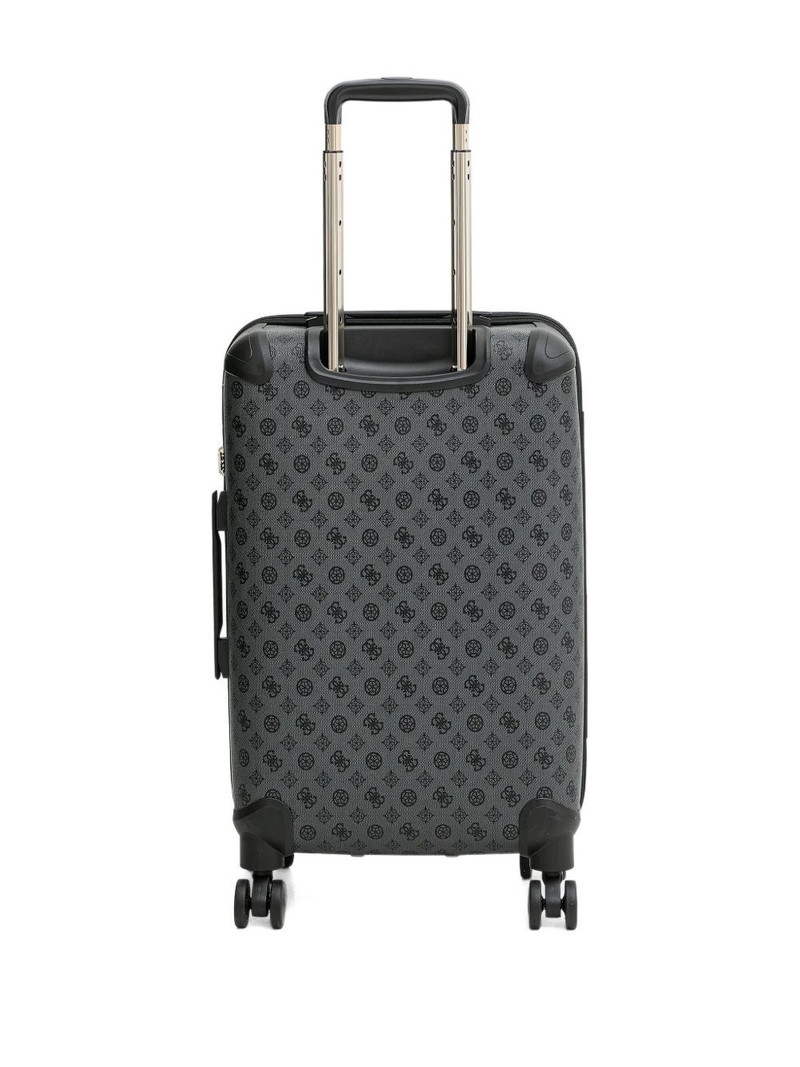 GUESS USA logo-plaque monogram luggage outlook