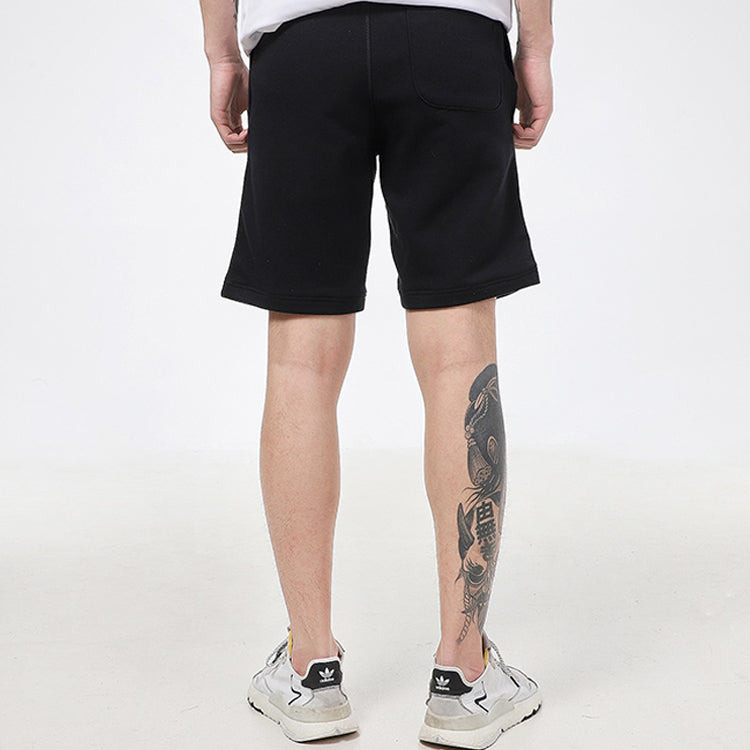 New Balance Essentials Stacked Logo Shorts 'Black' AMS03558-BK - 4