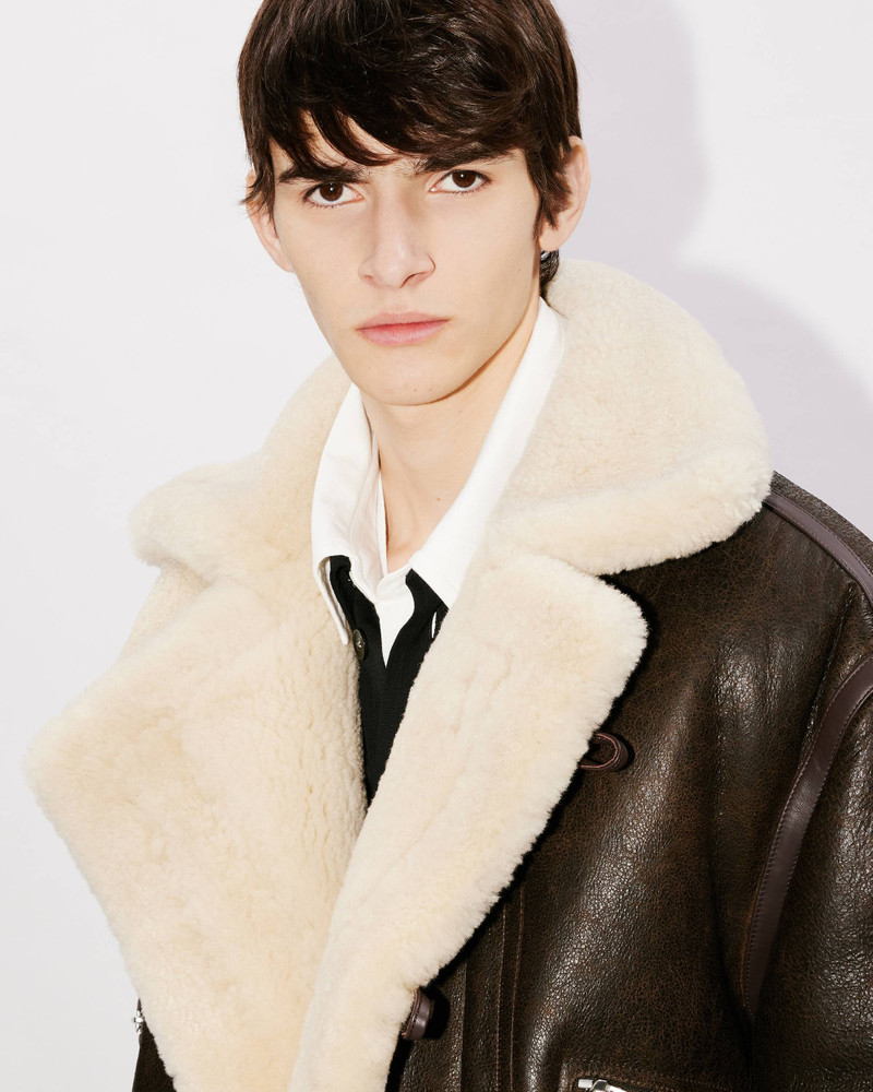 KENZO 本人期 leather flight jacket 90's KENZO 本人期 leather flight jacket 90's KENZO Leather aviator