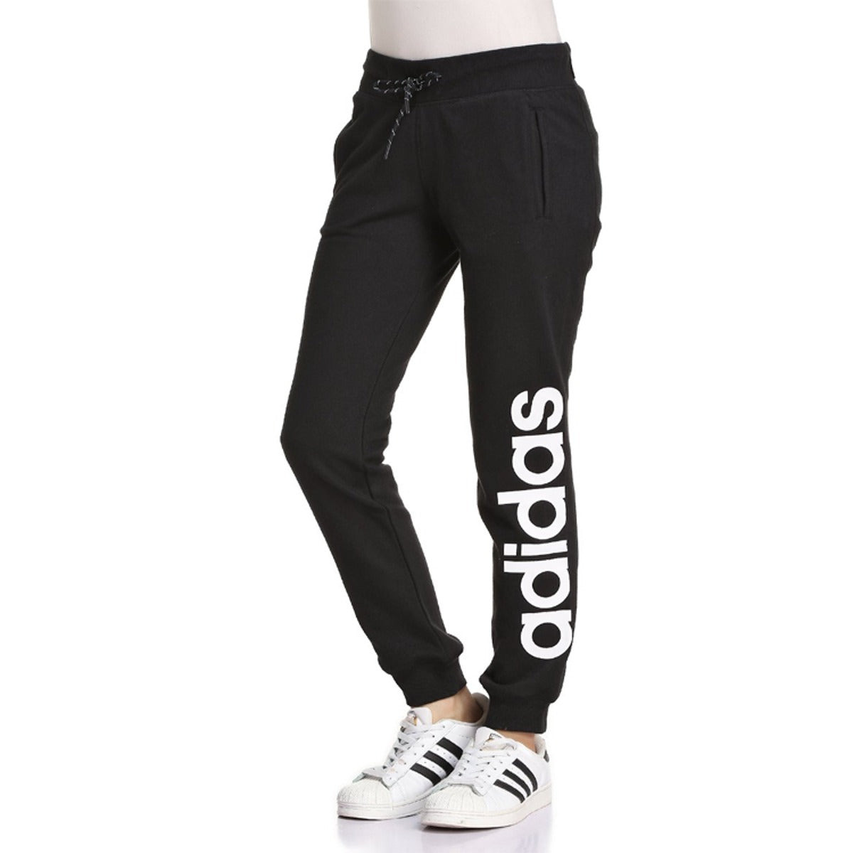 (WMNS) adidas Essentials Linear Pant 'Black' AJ4592 - 3