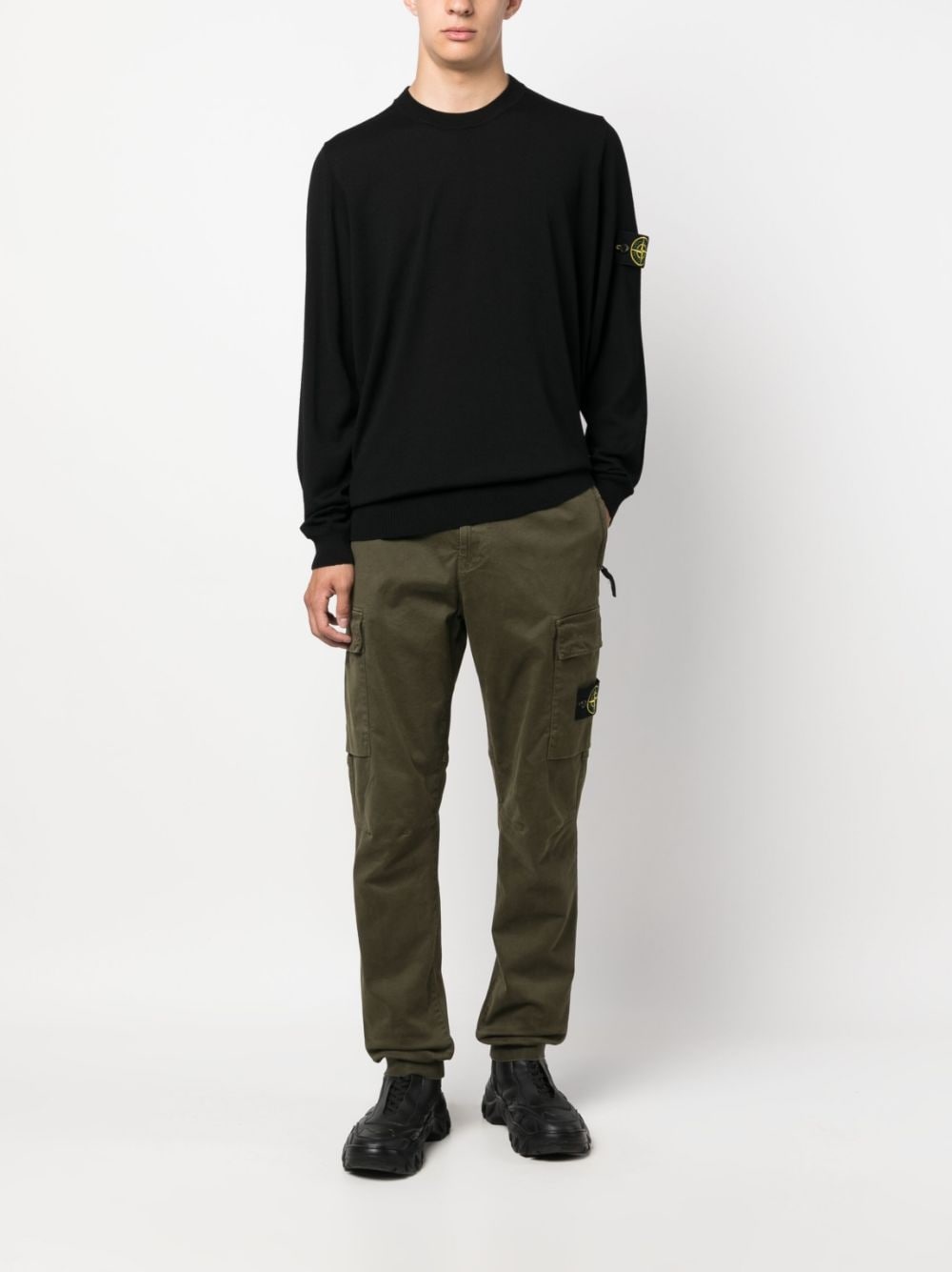 tapered cargo trousers - 2