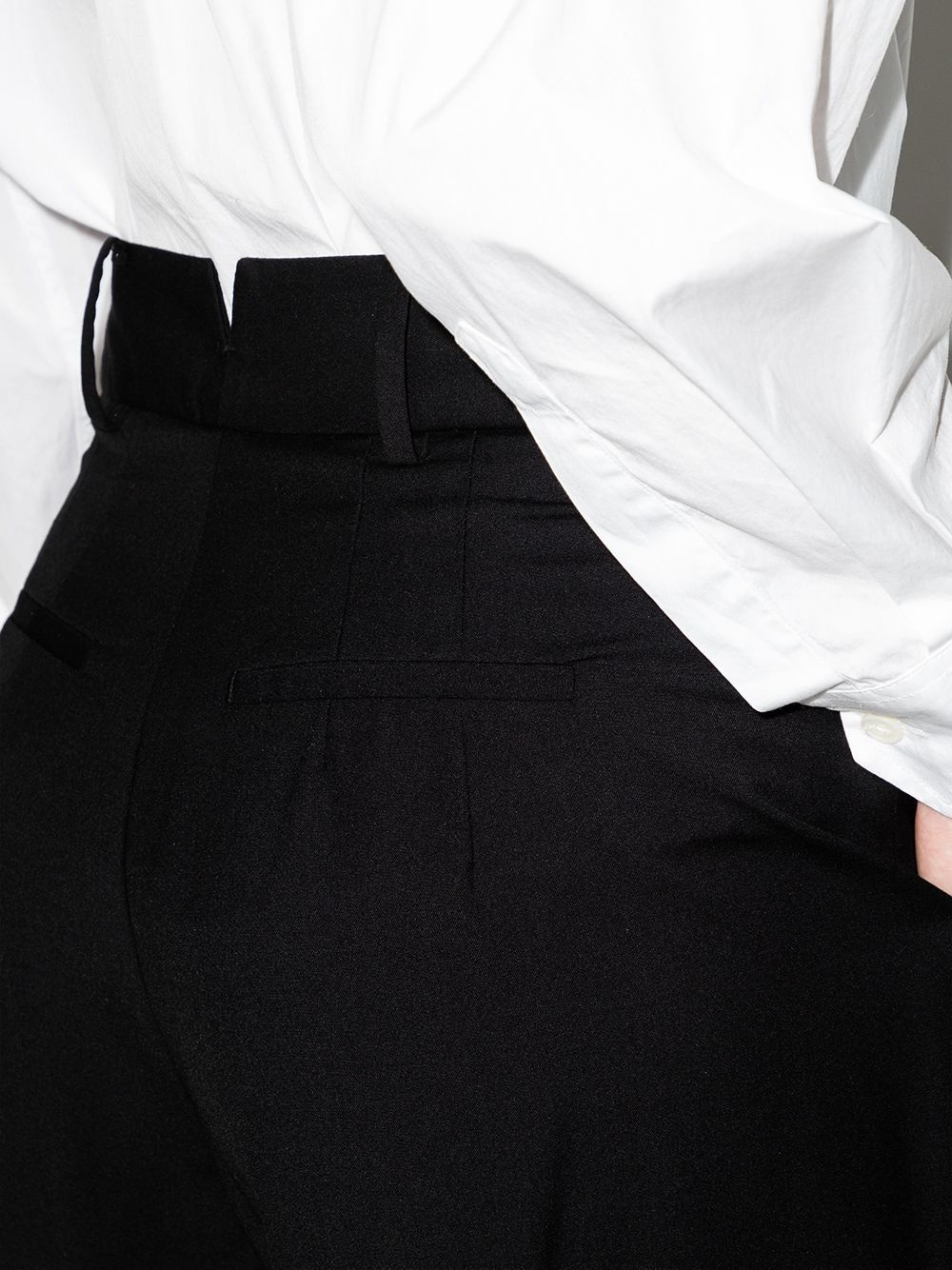 Gelso high-waisted darted trousers - 4